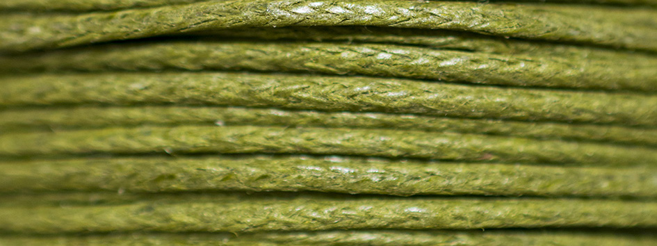 Baumwollband Olive
