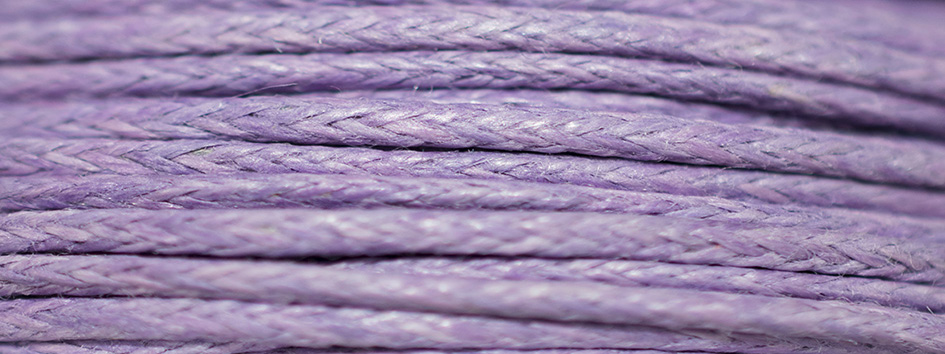Baumwollband Lavender